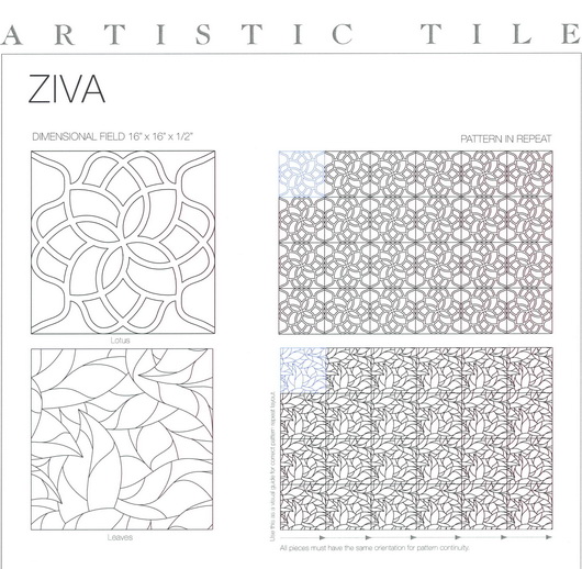 Artistic Tile - Ziva Collection - New Products - The Kitchen Designer